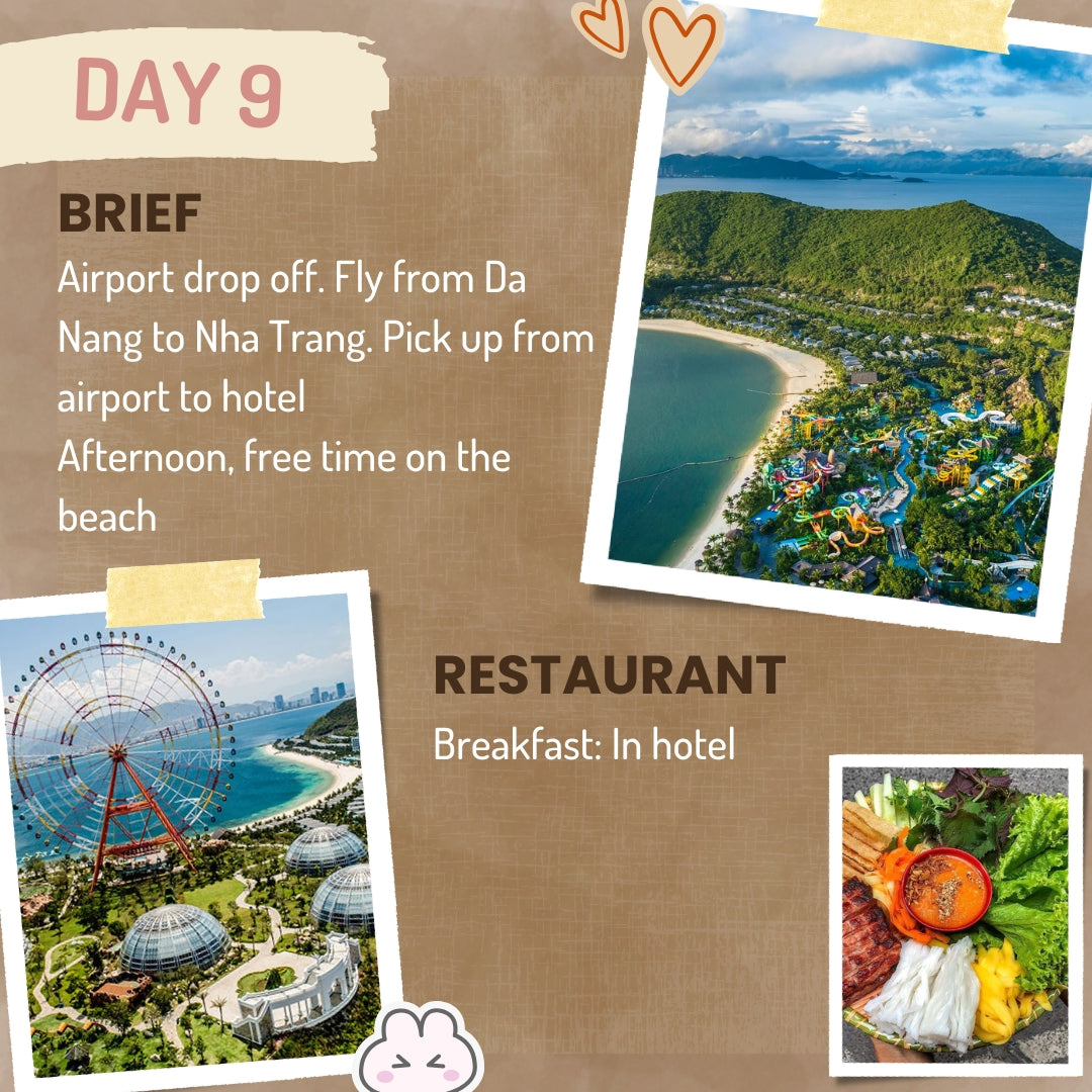 Tropical Vacation in Vietnam 🍹 21-Day Best Beach Vacation Package