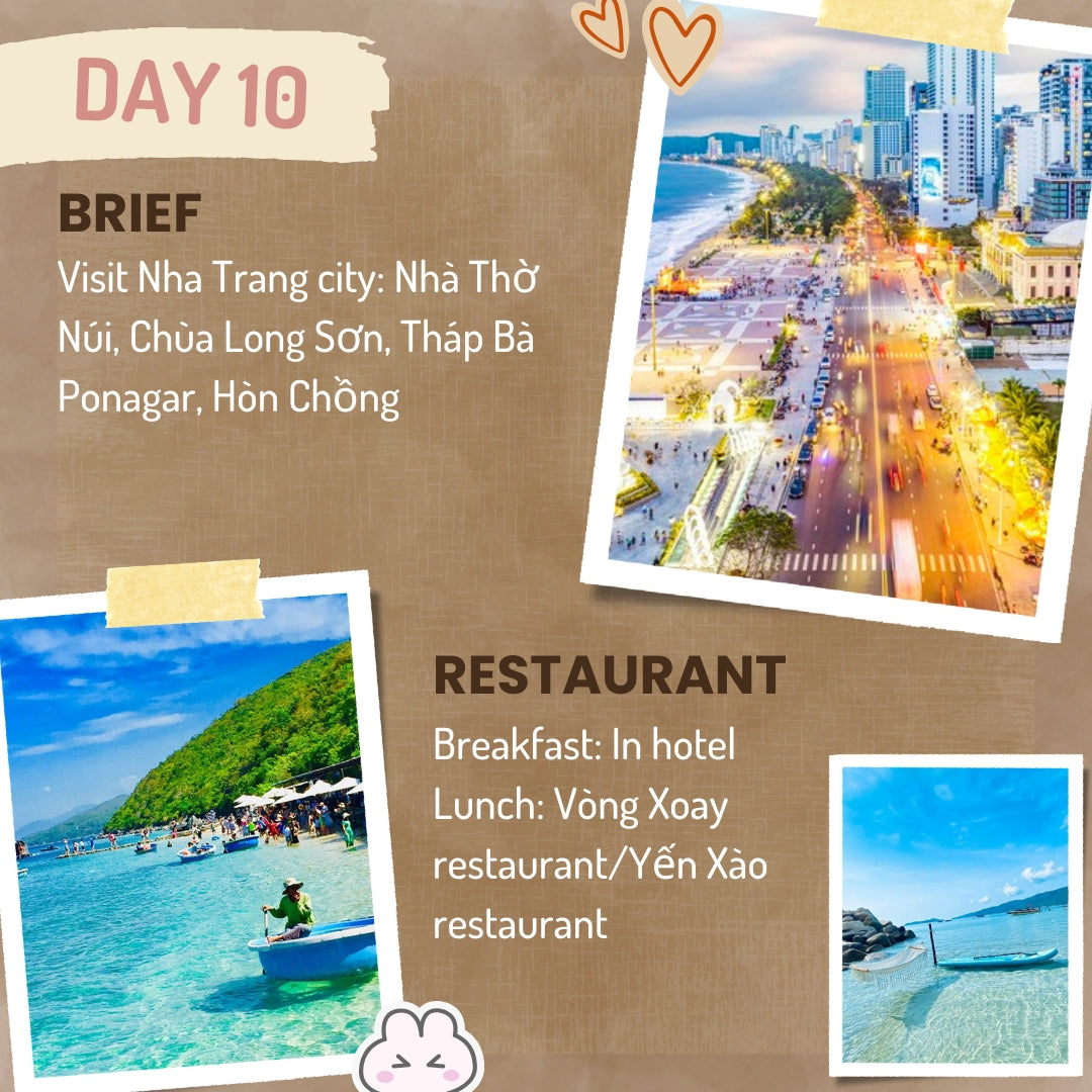 Tropical Vacation in Vietnam 🍹 21-Day Best Beach Vacation Package