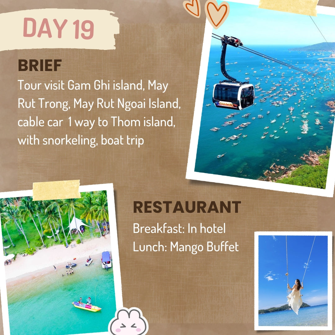 Tropical Vacation in Vietnam 🍹 21-Day Best Beach Vacation Package