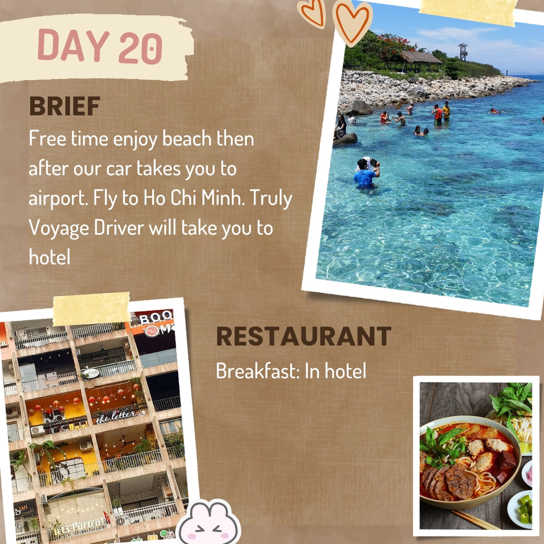 Tropical Vacation in Vietnam 🍹 21-Day Best Beach Vacation Package