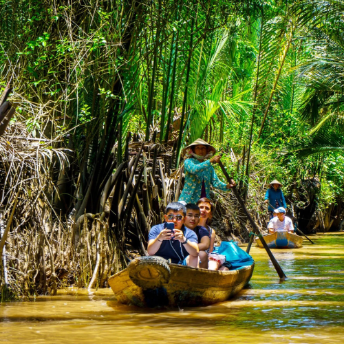 1-Day Adventure ➡️ Cu Chi Tunnels & Mekong Tour