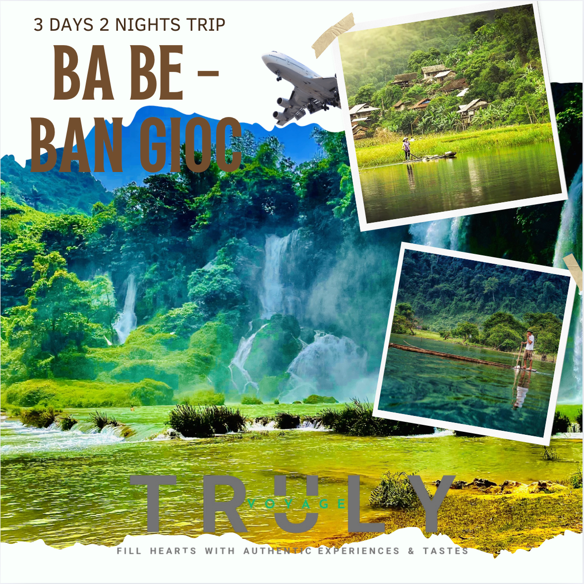 Ban Gioc Tour: 3-Day Ba Be – Ban Gioc Waterfall Group Tour (Fri/Tues)