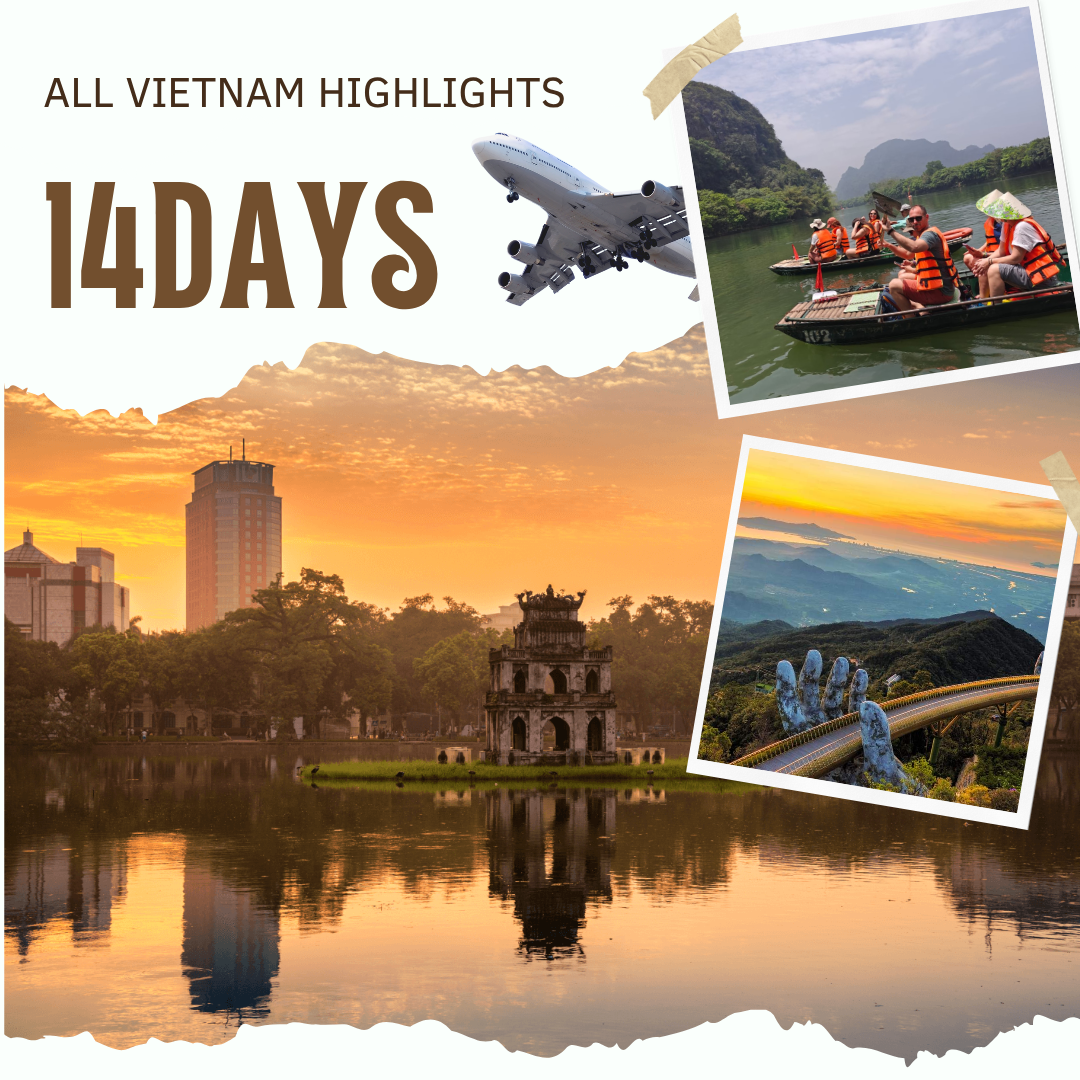 Vietnam Travel 🚎 14-Day Adventure Tour With All Highlights