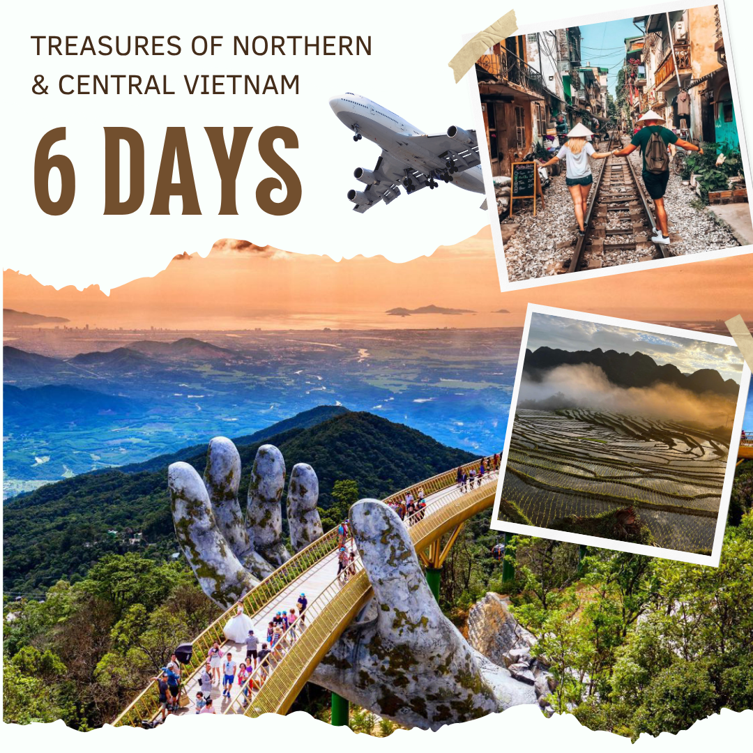 🚗6-Day Vietnam Adventure Tours North to Central