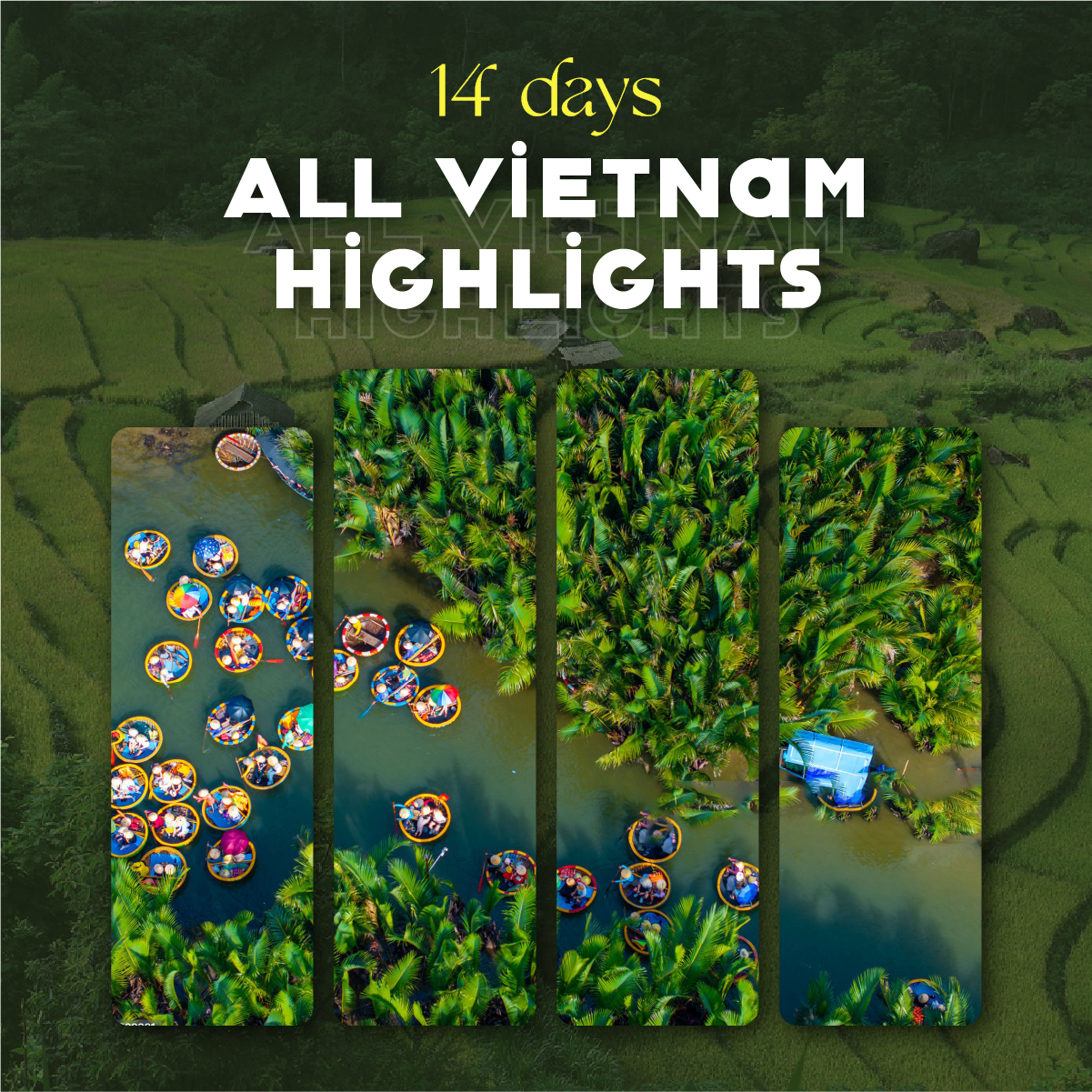 Vietnam Travel 🚎 14-Day Adventure Tour With All Highlights