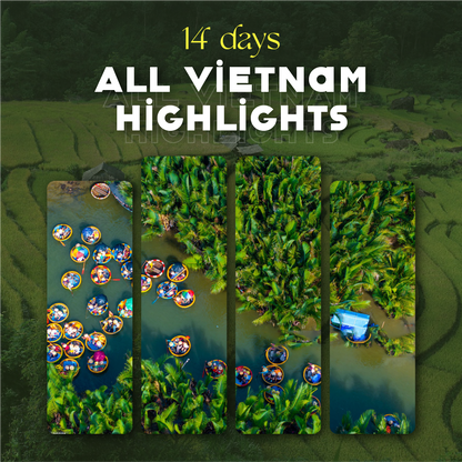 Vietnam Travel 🚎 14-Day Adventure Tour With All Highlights