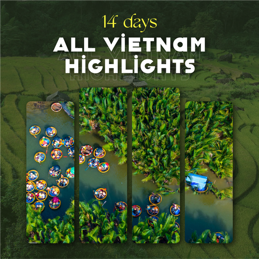 Vietnam Travel 🚎 14-Day Adventure Tour With All Highlights