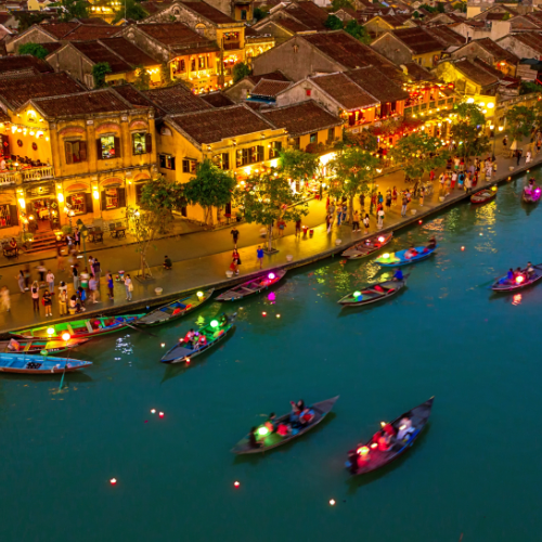 DA NANG - MONKEY MOUTAIN - MARBLE MOUTAIN - COCONUT JUNGLE - HOI AN CITY - FLOWER LANTERN RELEASE BOAT (1 DAY TRIP)