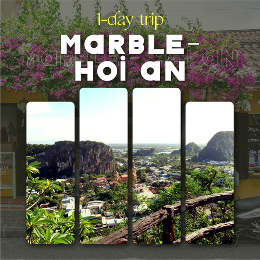 Half-Day Da Nang Trip 🚌 Marble Mountain & Hoi An Ancient Town