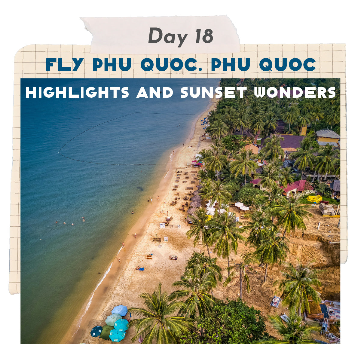 Tropical Vacation in Vietnam 🍹 21-Day Best Beach Vacation Package