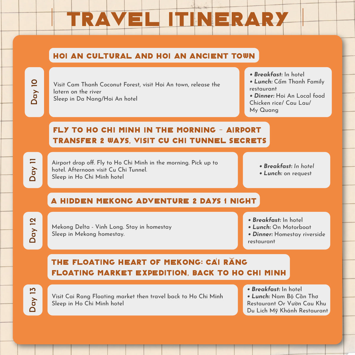 🌊 17-Day Vietnam Beach Trip Package