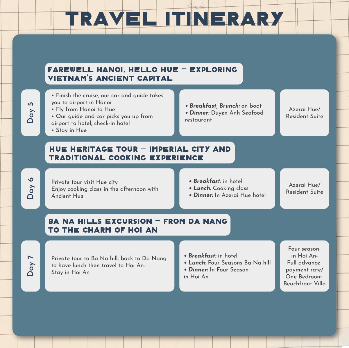 Luxury Package Vacations 🍹 15-Day Travel Across Vietnam