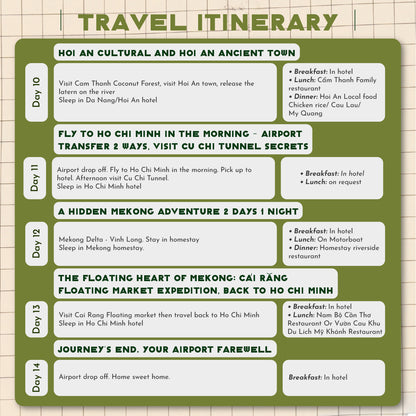 Vietnam Travel 🚎 14-Day Adventure Tour With All Highlights