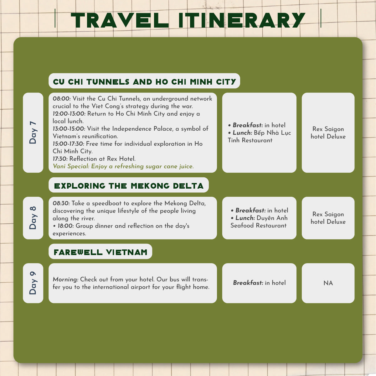 Vietnam History Tour 🕝 9-Day Cultural Tour Through Time