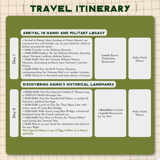 Vietnam History Tour 🕝 9-Day Cultural Tour Through Time