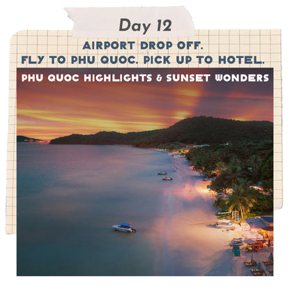 Beach Getaway & Culture Tour 🌴 15-Day Vietnam Land & Sea Escape