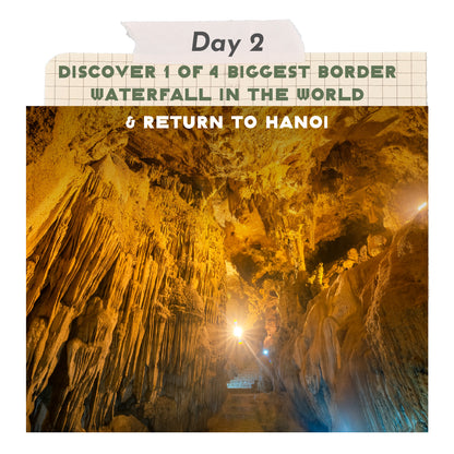 Ban Gioc Waterfall Tour 🐃 Majestic Northern Escape from Sapa