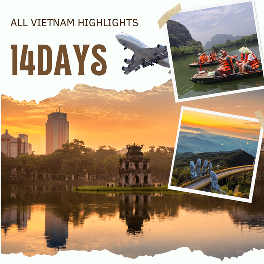 Vietnam Travel 🚎 14-Day Adventure Tour With All Highlights