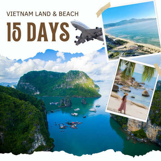 Beach Getaway & Culture Tour 🌴 15-Day Vietnam Land & Sea Escape